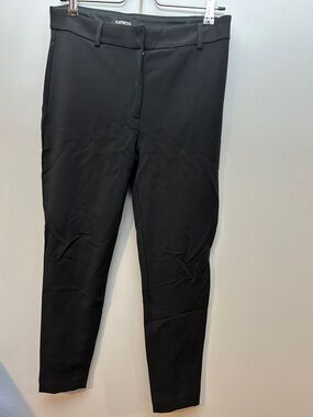 Express Black Tailored Ankle Dress Pants